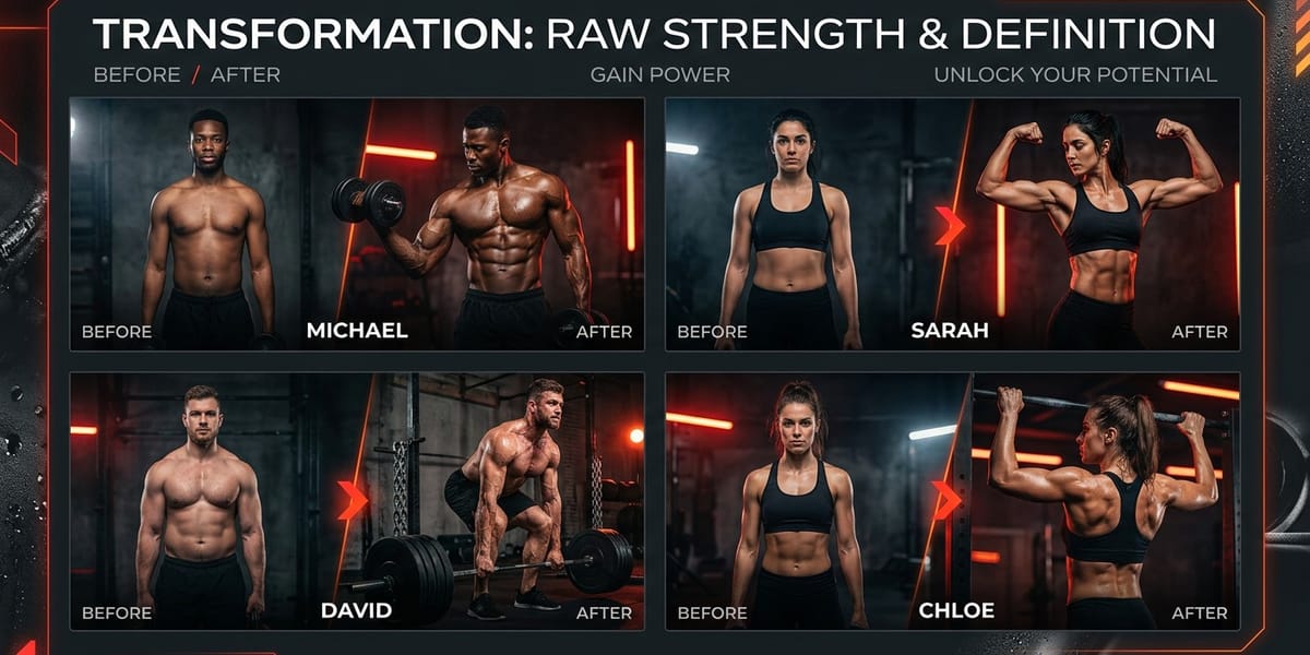 Real transformations at Angaar Fitness Arena